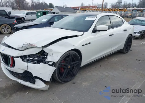 2014 Maserati Ghibli S Q4 из США, поврежденный, VIN ZAM57RTA9E1088666